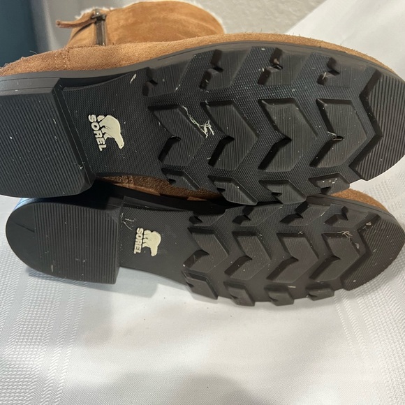 Sorel for Kids waterproof suede boots size 3 - Picture 8 of 8